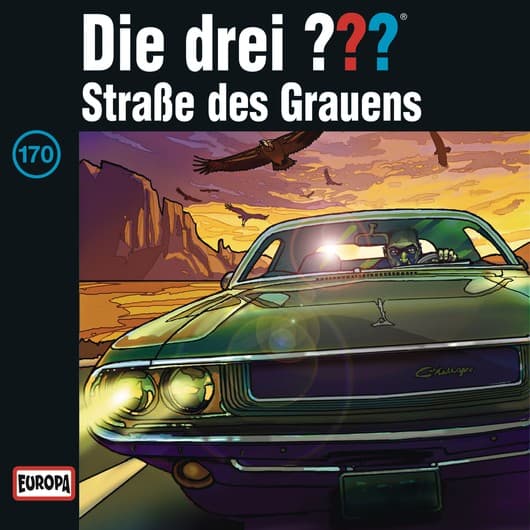 Tonie-Figur Straße des Grauens aus der Serie Die drei ???