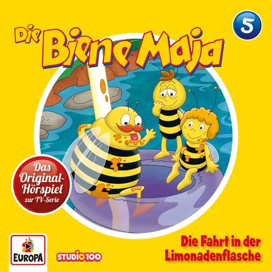 Tonie-Figur Die Fahrt in der Limonadenflasche aus der Serie Die Biene Maja - Klassiker