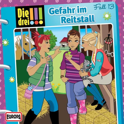 Tonie-Figur Gefahr im Reitstall aus der Serie Die drei !!!