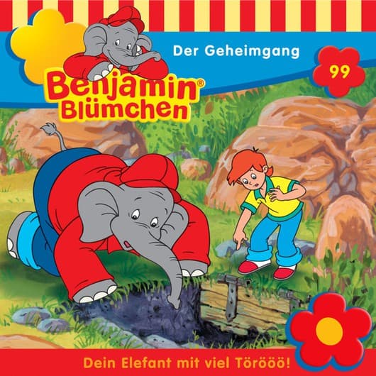 Tonie-Figur Der Geheimgang aus der Serie Benjamin Blümchen