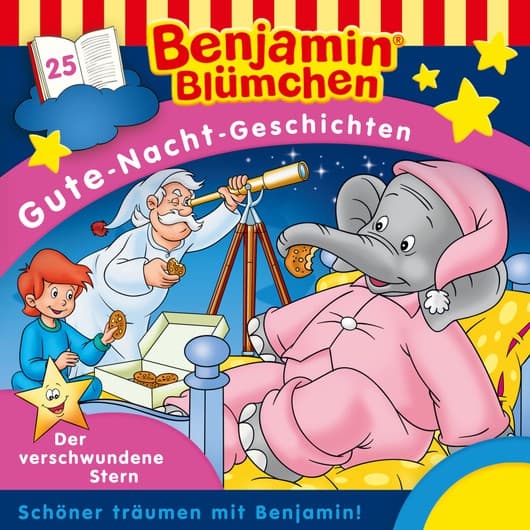 Tonie-Figur Der verschwundene Stern aus der Serie Benjamin Blümchen Gute-Nacht-Geschichten