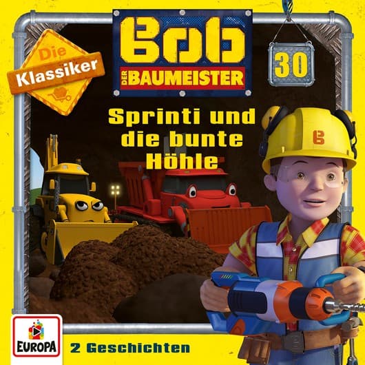 Tonie-Figur Sprinti und die bunte Höhle aus der Serie Bob der Baumeister (Die Klassiker)