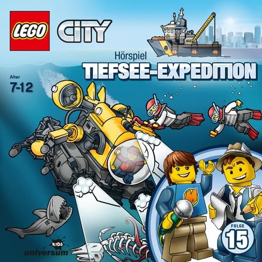 Tonie-Figur Folge 15 - Tiefsee - Expedition - Der Schatz aus der Tiefe aus der Serie LEGO City