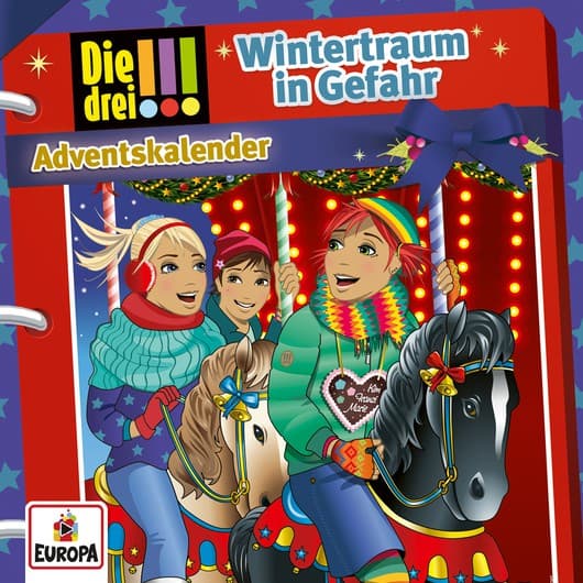 Tonie-Figur Adventskalender - Wintertraum in Gefahr aus der Serie Die drei !!!