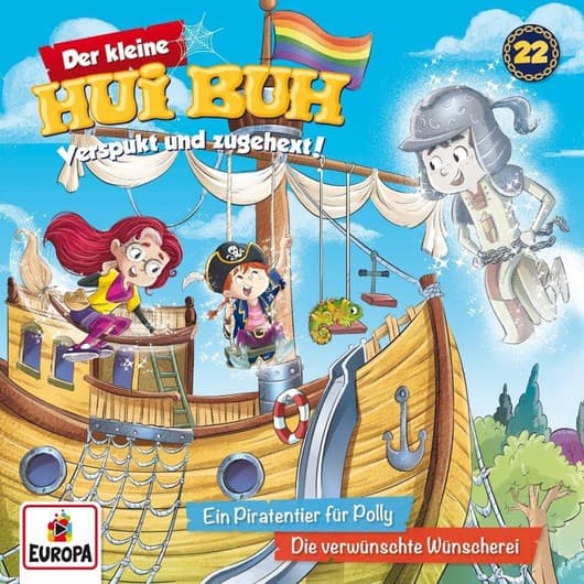 Tonie-Figur Ein Piratentier für Polly/Die verwünschte Wünscherei aus der Serie Der kleine Hui Buh