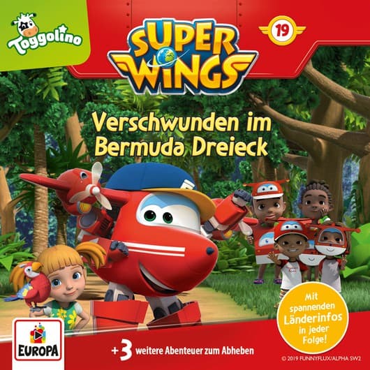 Tonie-Figur Verschwunden im Bermuda Dreieck aus der Serie Super Wings
