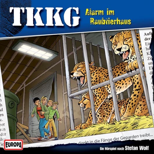 Tonie-Figur Alarm im Raubtierhaus aus der Serie TKKG
