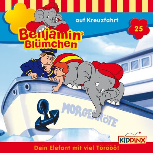 Tonie-Figur auf Kreuzfahrt aus der Serie Benjamin Blümchen