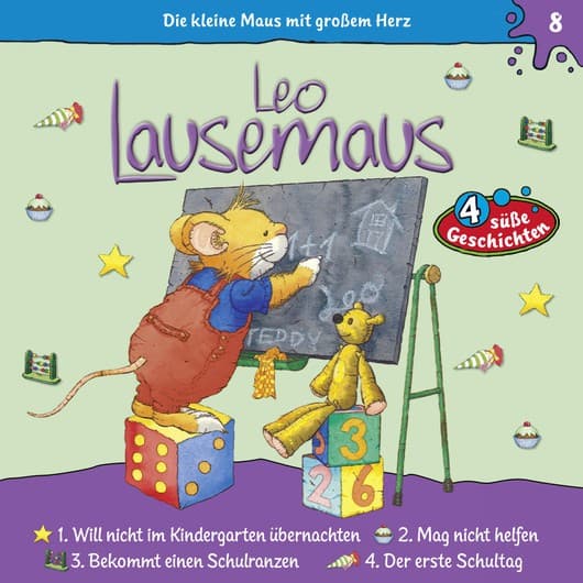 Tonie-Figur Folge 08: Der erste Schultag aus der Serie Leo Lausemaus