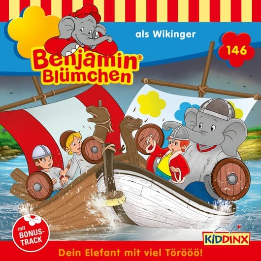 Tonie-Figur als Wikinger aus der Serie Benjamin Blümchen