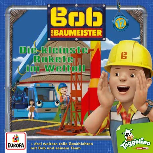 Tonie-Figur Die kleinste Rakete im Weltall aus der Serie Bob der Baumeister
