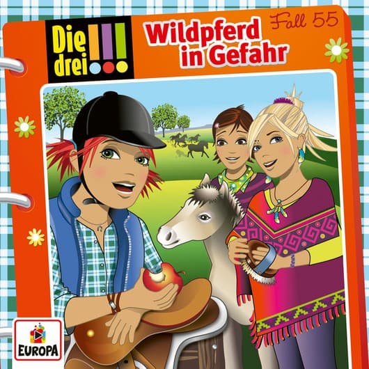 Tonie-Figur Wildpferd in Gefahr aus der Serie Die drei !!!