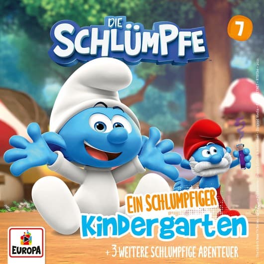 Tonie-Figur Folge 7: Ein schlumpfiger Kindergarten aus der Serie Die Schlümpfe