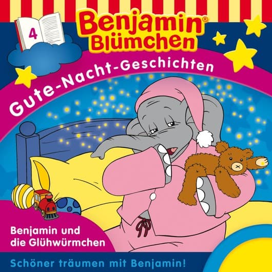 Tonie-Figur Benjamin und die Glühwürmchen aus der Serie Benjamin Blümchen Gute-Nacht-Geschichten