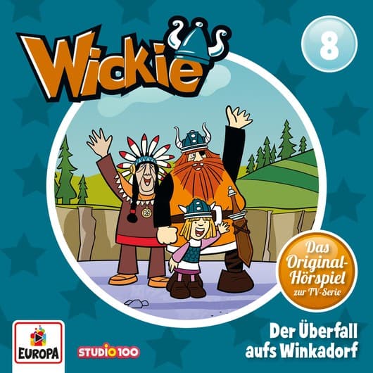 Tonie-Figur Der Überfall aufs Winkadorf aus der Serie Wickie