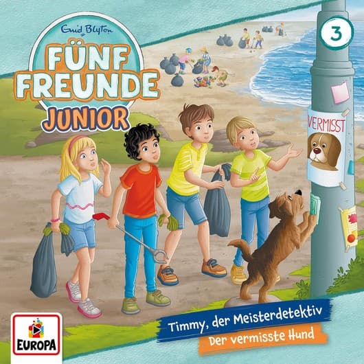 Tonie-Figur Folge 3: Timmy, der Meisterdetektiv/Der vermisste Hund aus der Serie Fünf Freunde Junior