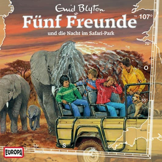 Tonie-Figur und die Nacht im Safari-Park aus der Serie Fünf Freunde
