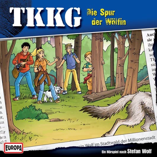 Tonie-Figur Die Spur der Wölfin aus der Serie TKKG