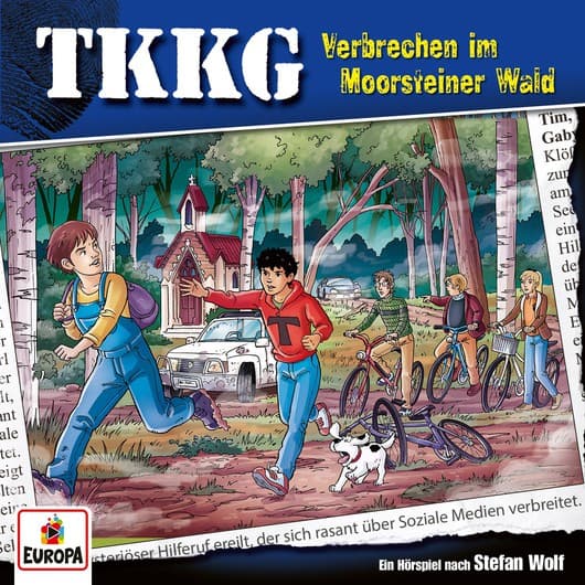Tonie-Figur Verbrechen im Moorsteiner Wald aus der Serie TKKG