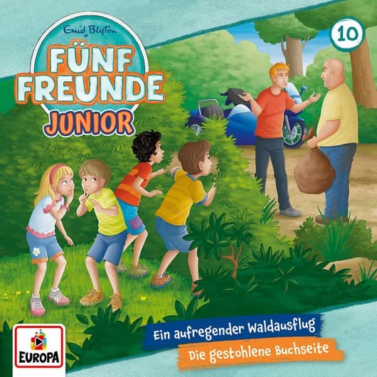 Tonie-Figur Folge 10: Ein aufregender Waldausflug/Die gestohlene Buchseite aus der Serie Fünf Freunde Junior