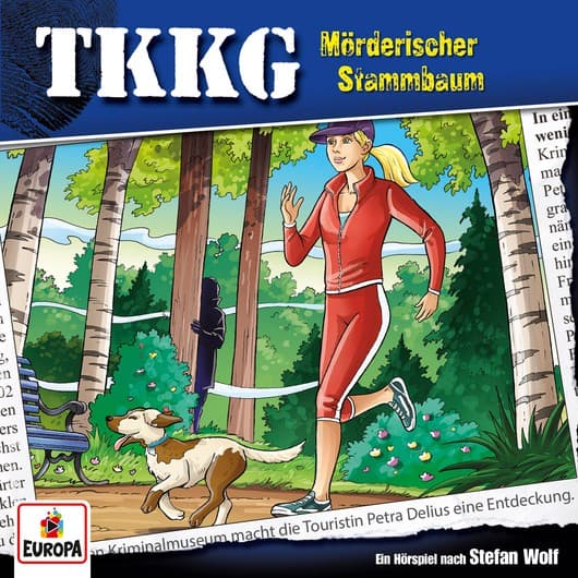 Tonie-Figur Mörderischer Stammbaum aus der Serie TKKG