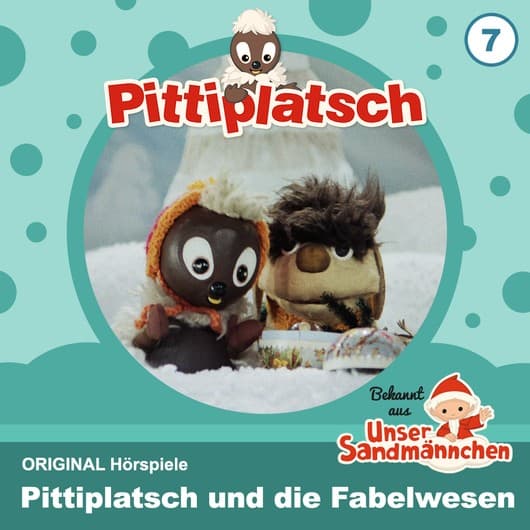 Tonie-Figur Pittiplatsch und die Fabelwesen aus der Serie Pittiplatsch