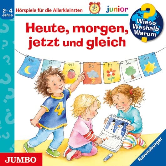 Tonie-Figur Heute, morgen, jetzt und gleich aus der Serie Wieso? Weshalb? Warum? junior