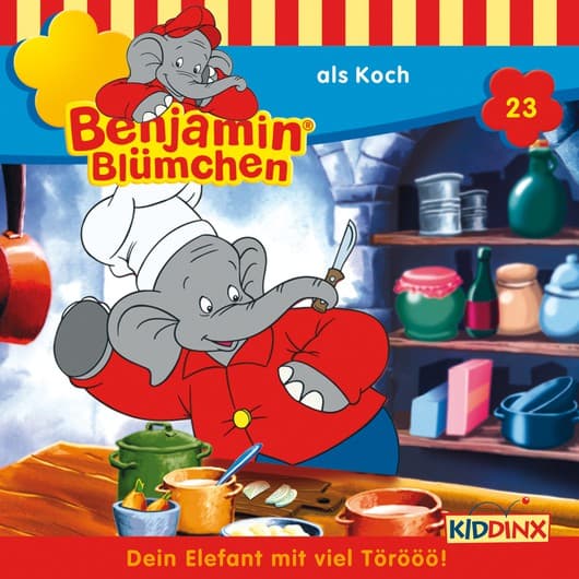 Tonie-Figur als Koch aus der Serie Benjamin Blümchen