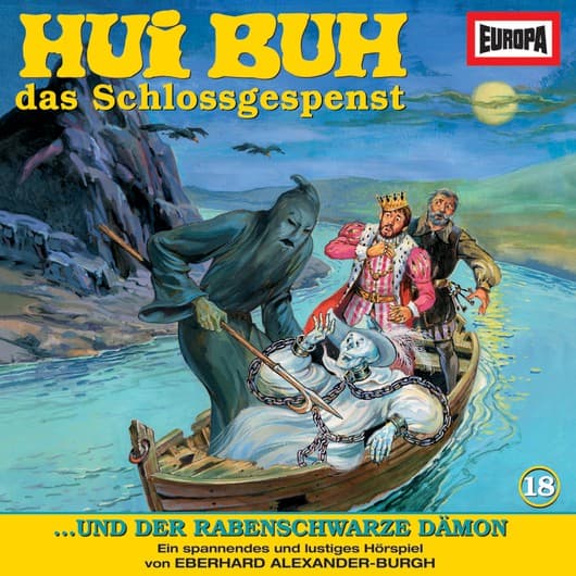 Tonie-Figur Hui Buh und der rabenschwarze Dämon aus der Serie Hui Buh, das Schlossgespenst