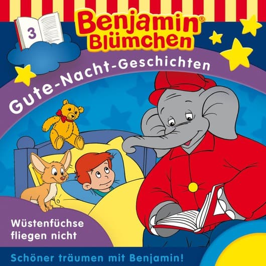 Tonie-Figur Wüstenfüchse fliegen nicht aus der Serie Benjamin Blümchen Gute-Nacht-Geschichten