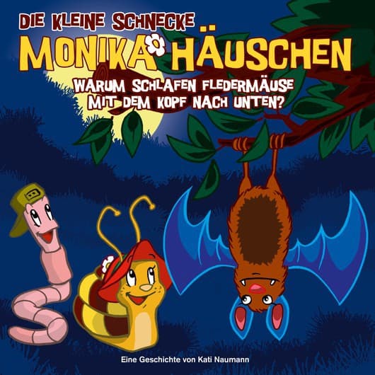 Tonie-Figur Warum schlafen Fledermäuse mit dem Kopf nach unten? aus der Serie Die kleine Schnecke Monika Häuschen