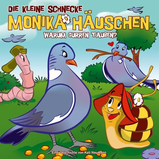 Tonie-Figur Warum gurren Tauben? aus der Serie Die kleine Schnecke Monika Häuschen