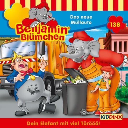 Tonie-Figur Das neue Müllauto aus der Serie Benjamin Blümchen