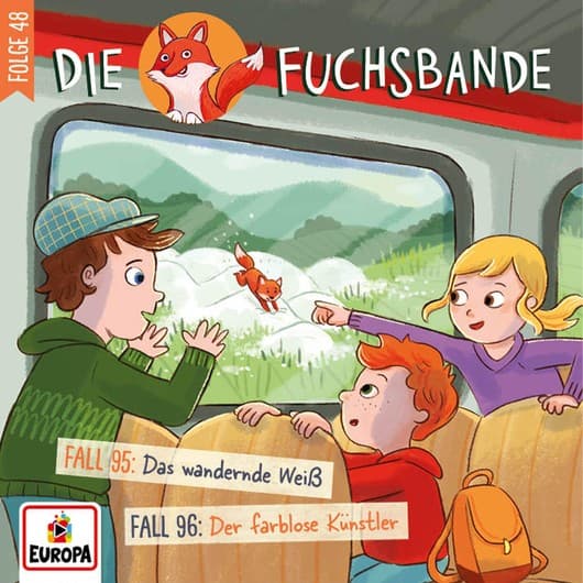 Tonie-Figur Folge 48: Fall 95: Das wandernde Weiß/Fall 96: Der farblose Künstler aus der Serie Die Fuchsbande