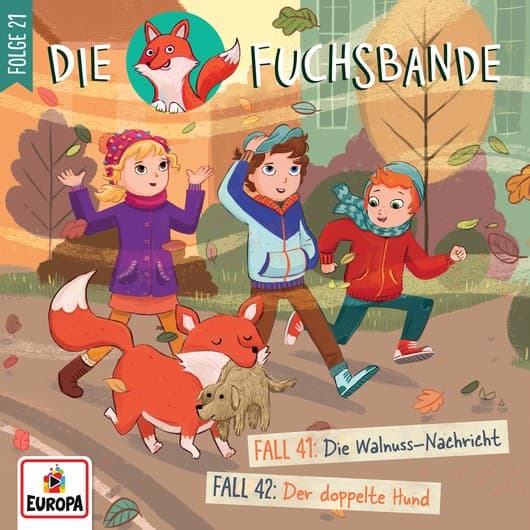 Tonie-Figur Fall 41: Die Walnuss-Nachricht / Fall 42: Der doppelte Hund aus der Serie Die Fuchsbande