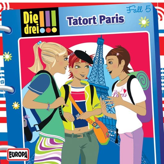 Tonie-Figur Tatort Paris aus der Serie Die drei !!!