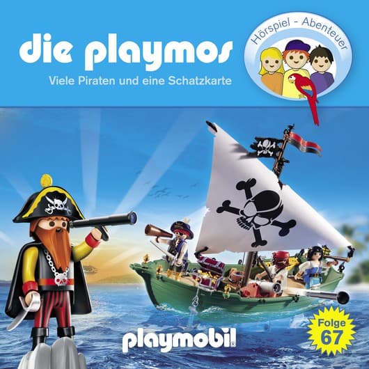 Tonie-Figur Viele Piraten und eine Schatzkarte aus der Serie Die Playmos