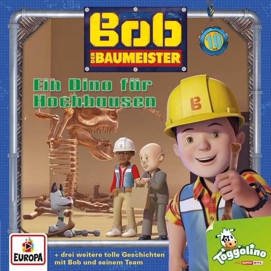 Tonie-Figur Ein Dino für Hochhausen aus der Serie Bob der Baumeister