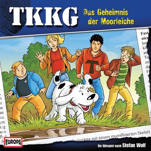 Tonie-Figur Das Geheimnis der Moorleiche aus der Serie TKKG
