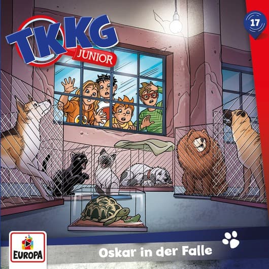 Tonie-Figur Oskar in der Falle aus der Serie TKKG Junior