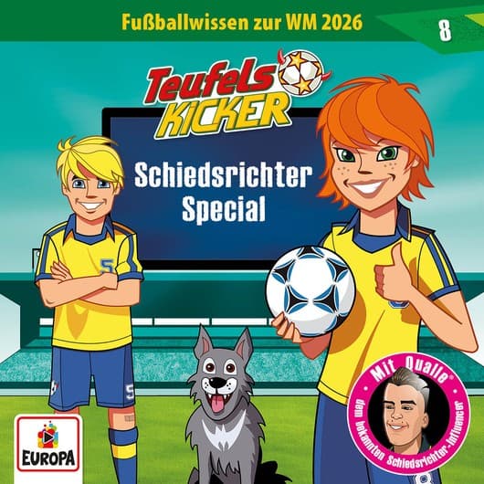 Tonie-Figur WM 2026-Wissen 08 - Schiedsrichter-Special aus der Serie Teufelskicker