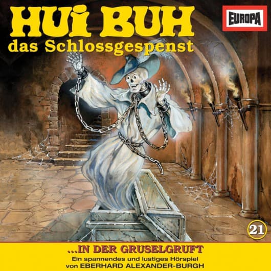 Tonie-Figur Hui Buh in der Gruselgruft aus der Serie Hui Buh, das Schlossgespenst