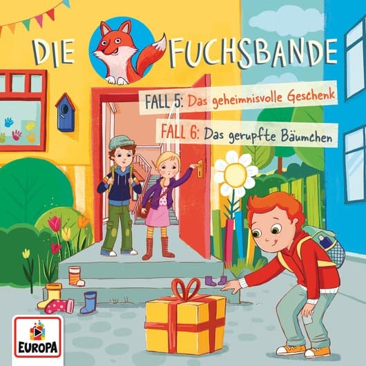 Tonie-Figur Fall 5: Das geheimnisvolle Geschenk / Fall 6: Das gerupfte Bäumchen aus der Serie Die Fuchsbande