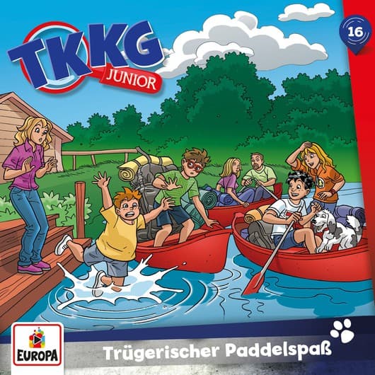 Tonie-Figur Trügerischer Paddelspaß aus der Serie TKKG Junior