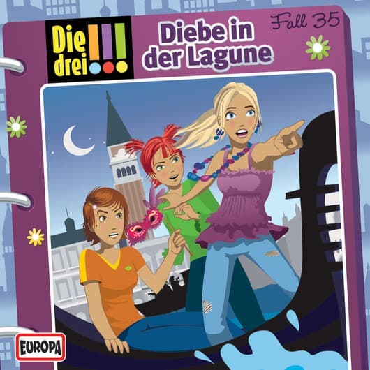 Tonie-Figur Diebe in der Lagune aus der Serie Die drei !!!