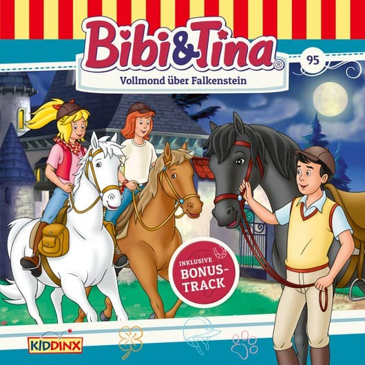Tonie-Figur Vollmond über Falkenstein aus der Serie Bibi & Tina