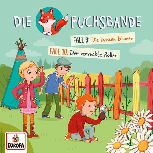 Tonie-Figur Fall 9: Die kurzen Blumen / Fall 10: Der verrückte Roller aus der Serie Die Fuchsbande