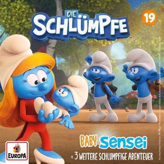 Tonie-Figur Folge 19: Baby Sensei aus der Serie Die Schlümpfe