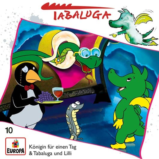Tonie-Figur Königin für einen Tag / Tabaluga und Lilli aus der Serie Tabaluga