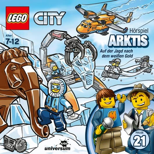 Tonie-Figur Folge 21 - Arktis - Auf der Jagd nach dem weißen Gold aus der Serie LEGO City
